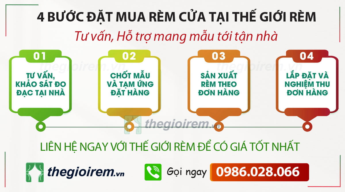 liên hệ báo giá rèm roman