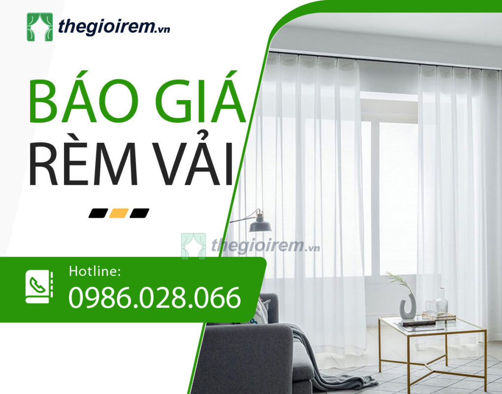 báo giá rèm vải
