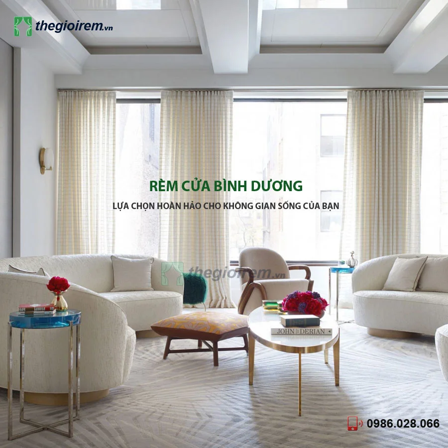 mẫu rèm cửa bình dương