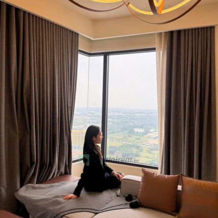 Rèm vải Bình Dương chống nắng nóng phòng ngủ