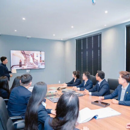 Rèm cửa văn phòng Bình Dương cao cấp hiệu đại