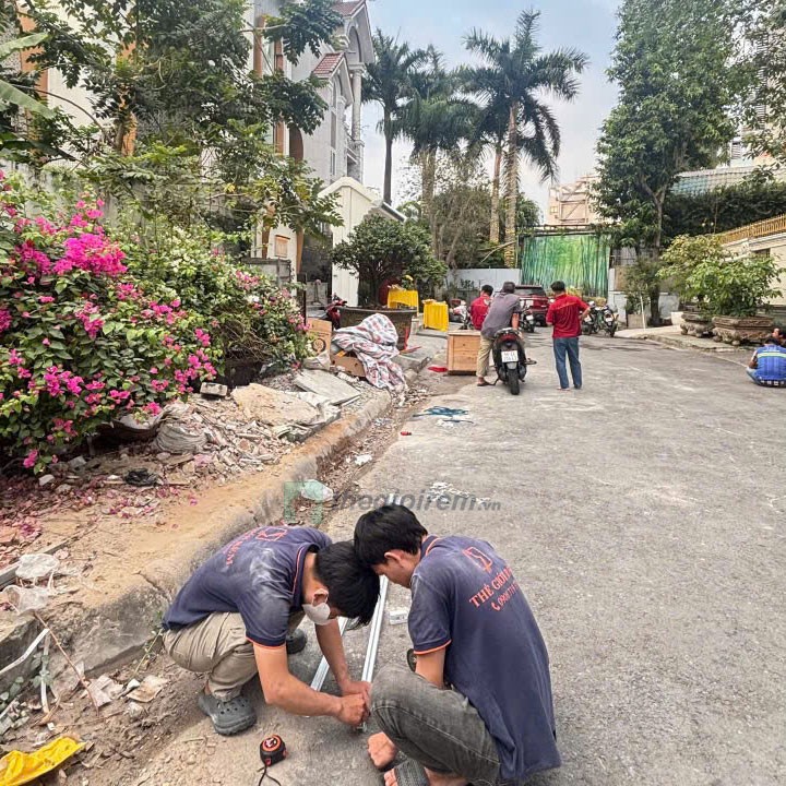 lắp đặt rèm cửa