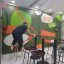 Rèm cuốn in tranh, in logo kéo tay , đơn giản hiện đại tiết kiệm, dễ sử dụng